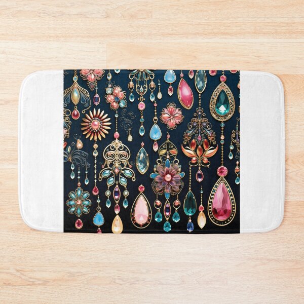 Item preview, Pretty colourful jewelry pattern designed and sold by SmileshareShop.