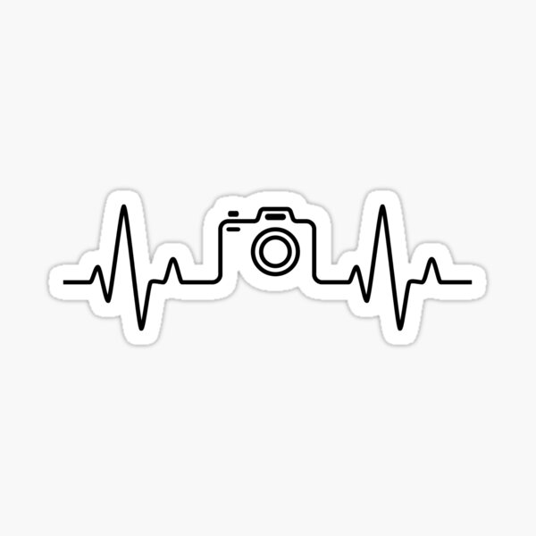 Camera Heartbeat Photographer on White Background. Heartbeat with Camera  Sign. Photo Camera Heartbeat Symbol. Flat Style Stock Vector - Illustration  of white, diagnosis: 205624644