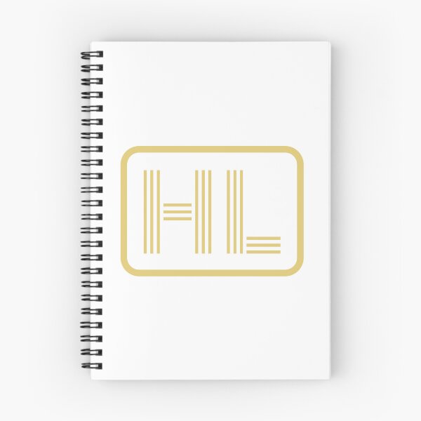 Item preview, HL Initials Gold Geometric Letters designed and sold by Jeallan Designs.