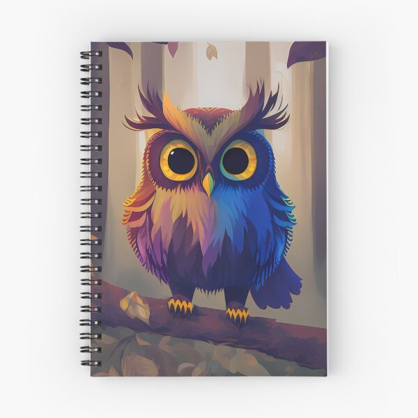Item preview, Colorful owl designed and sold by ZenStickConcept.