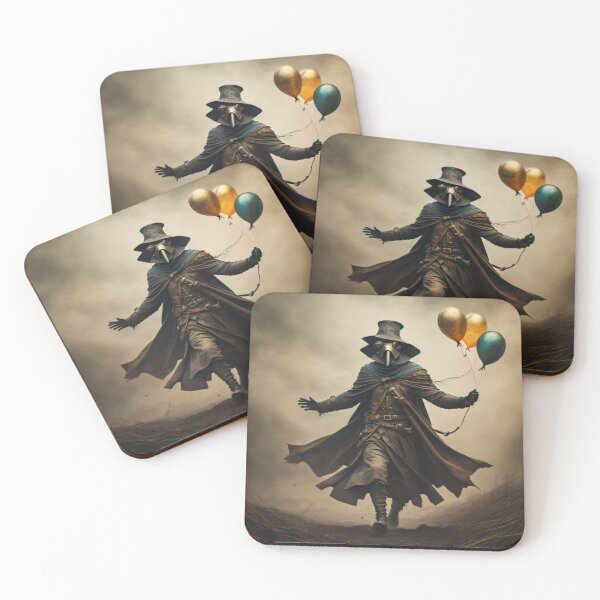 Item preview, Plague Doctor Happy Birthday Balloons 1 designed and sold by sage-and-se7en.