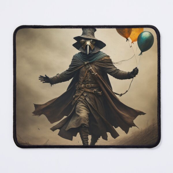 Item preview, Plague Doctor Happy Birthday Balloons 1 designed and sold by sage-and-se7en.