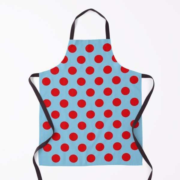 Item preview, Medium RED & BABY BLUE POLKA DOTS designed and sold by RachelMacht.