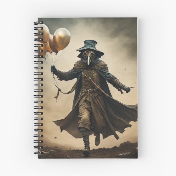 Item preview, Plague Doctor Happy Birthday Balloons  2 designed and sold by sage-and-se7en.