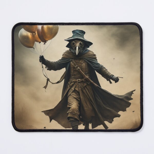 Item preview, Plague Doctor Happy Birthday Balloons  2 designed and sold by sage-and-se7en.