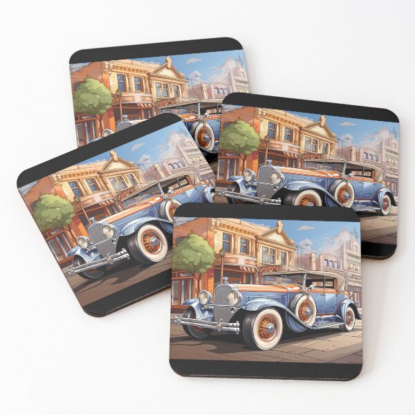 Item preview, Antique Auto on Main Street designed and sold by Christfield.