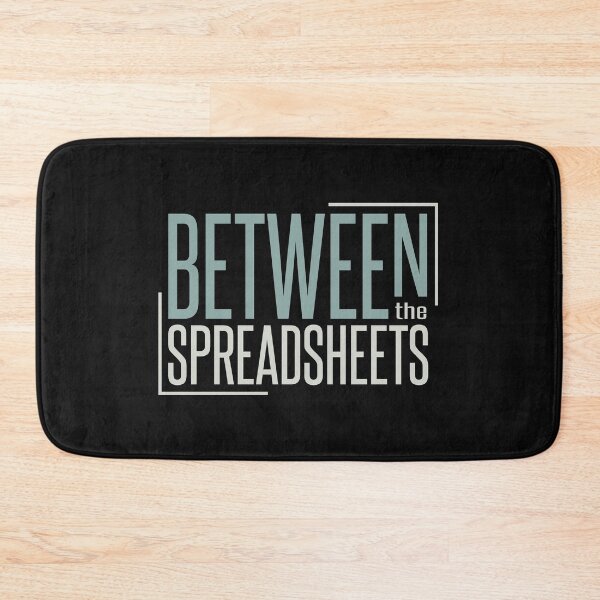 Item preview, Funny Accounting Pun Between the Spreadsheets designed and sold by whyitsme.