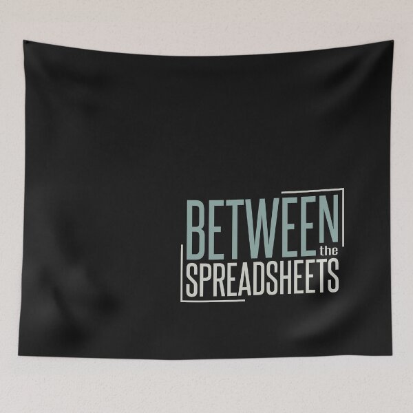 Item preview, Funny Accounting Pun Between the Spreadsheets designed and sold by whyitsme.
