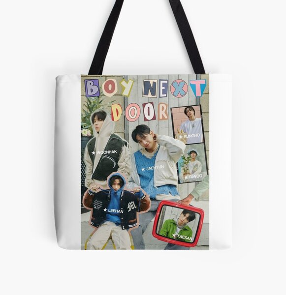 アイドル BOYNEXTDOOR x GRAILZ TOTE BAG 2ND PRE-ORDER] BOYNEXTDOOR - KNOCK ON VOL.1 FINAL OFFICIAL