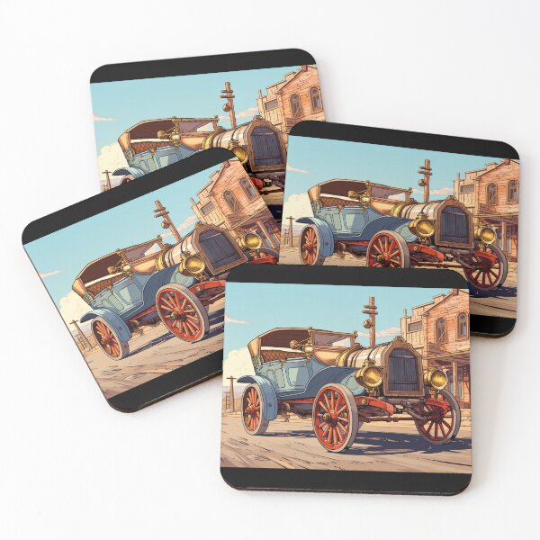 Item preview, Antique Auto's Western Expedition designed and sold by Christfield.