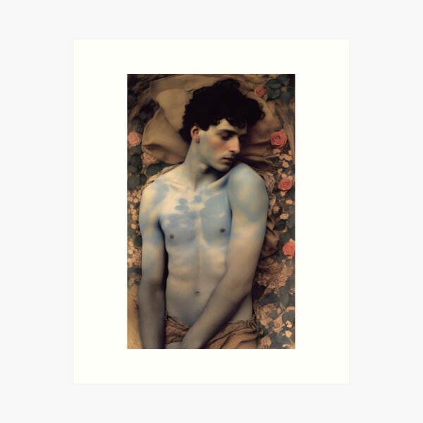 Bed of roses Art Print