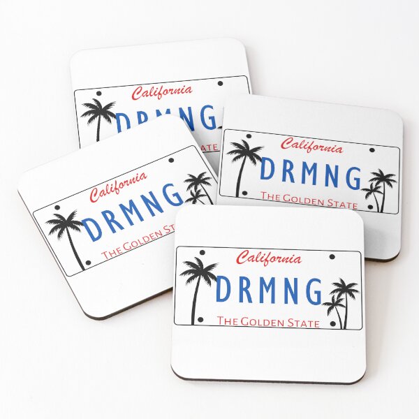 Item preview, California Dreaming Vanity License Plate designed and sold by ecresale.