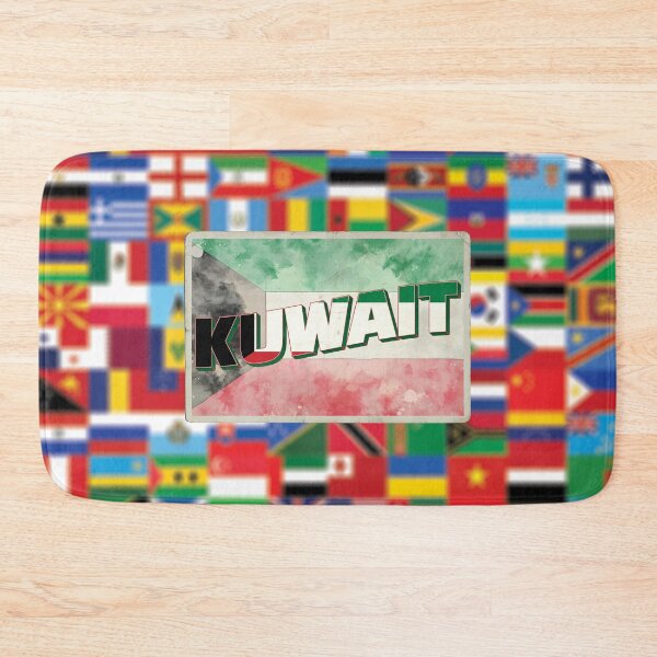 Item preview, Kuwait Vintage style retro souvenir designed and sold by DeveloperProp0.