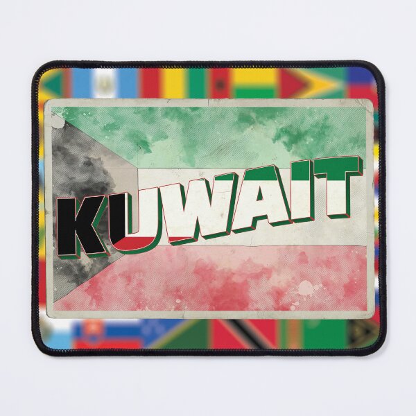 Item preview, Kuwait Vintage style retro souvenir designed and sold by DeveloperProp0.