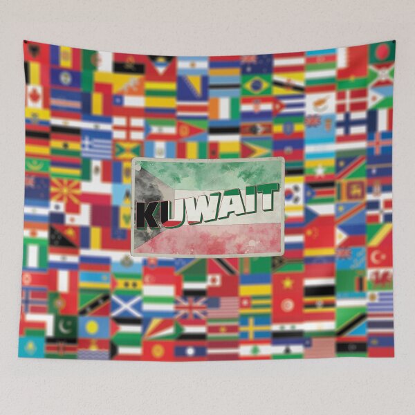 Item preview, Kuwait Vintage style retro souvenir designed and sold by DeveloperProp0.