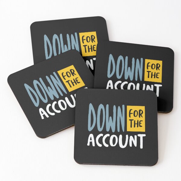 Item preview, Funny Accounting Pun Down for the Account designed and sold by whyitsme.