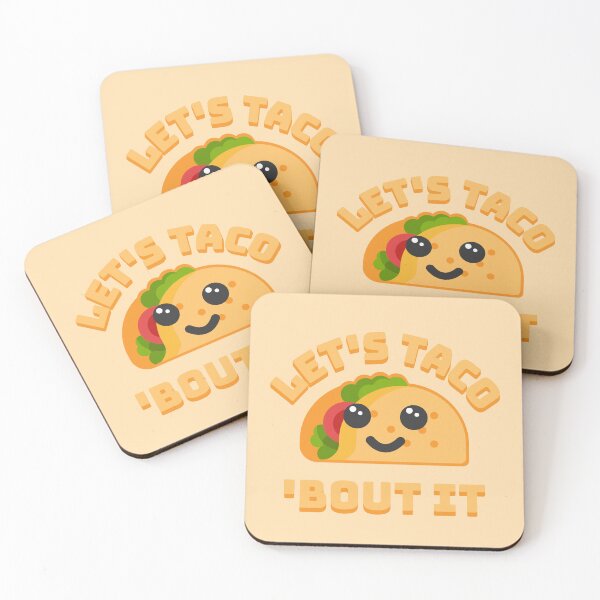 Item preview, Lets Taco Bout It! Punny Taco designed and sold by PMCreative.