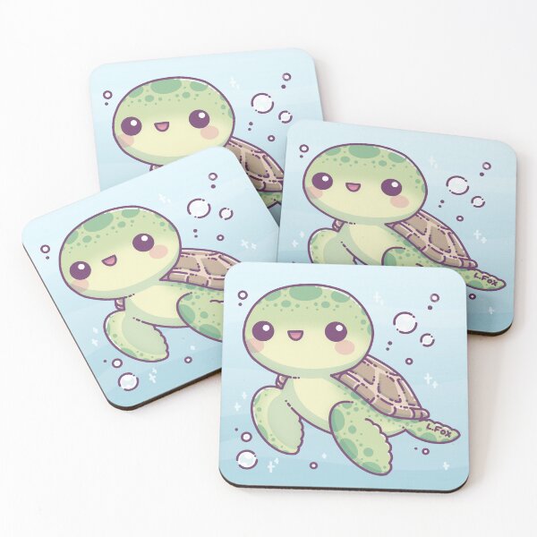 Item preview, Kawaii Sea Turtle designed and sold by hglucky13.
