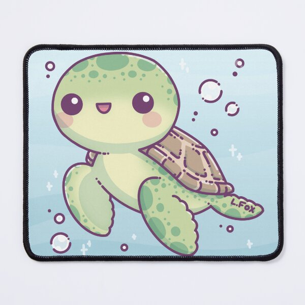 Item preview, Kawaii Sea Turtle designed and sold by hglucky13.