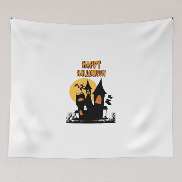 Item preview, Happy Halloween  Haunted House  designed and sold by CreationsCloset.