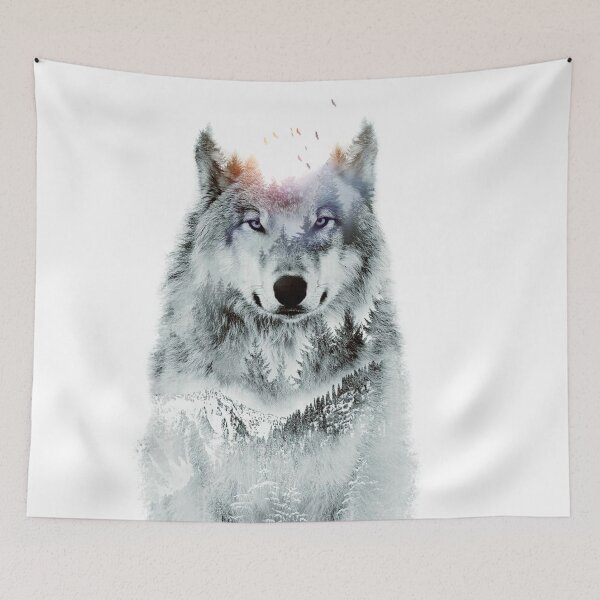 Item preview, Double Exposure | Winter Wolf designed and sold by Gringoface.