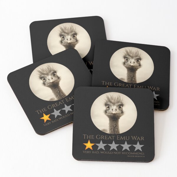 Item preview, The Great Emu War - Australian History Meme designed and sold by Styrman.