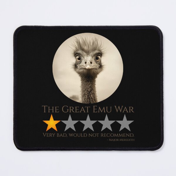 Item preview, The Great Emu War - Australian History Meme designed and sold by Styrman.