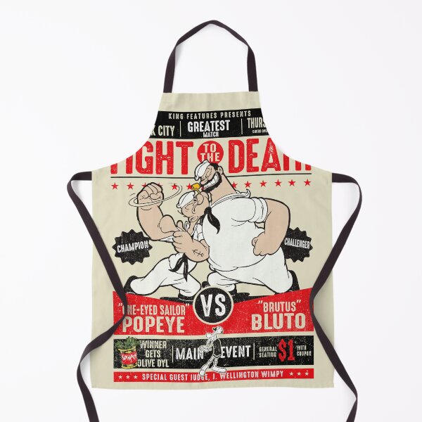 Item preview, Popeye vs. Bluto Fight Poster designed and sold by Alema Art.