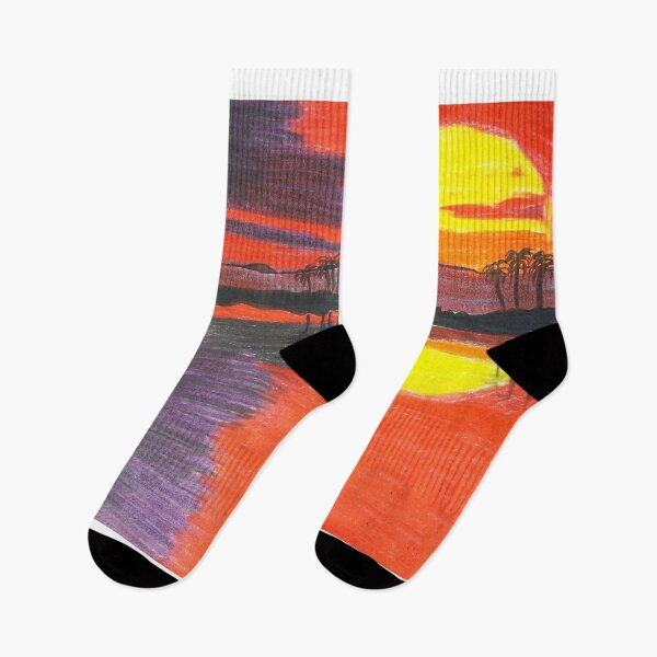 Item preview, Sunset near water scenery Color Art  designed and sold by MubaraksArt.