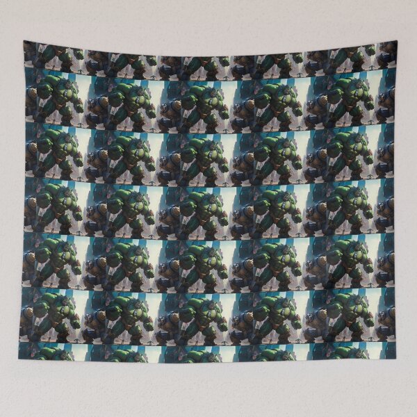 Item preview, Giant and Robot fighting at Time square designed and sold by thongbon.