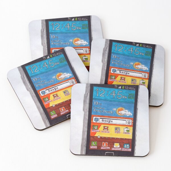 Item preview, Samsung Mobile phone color Art designed and sold by MubaraksArt.