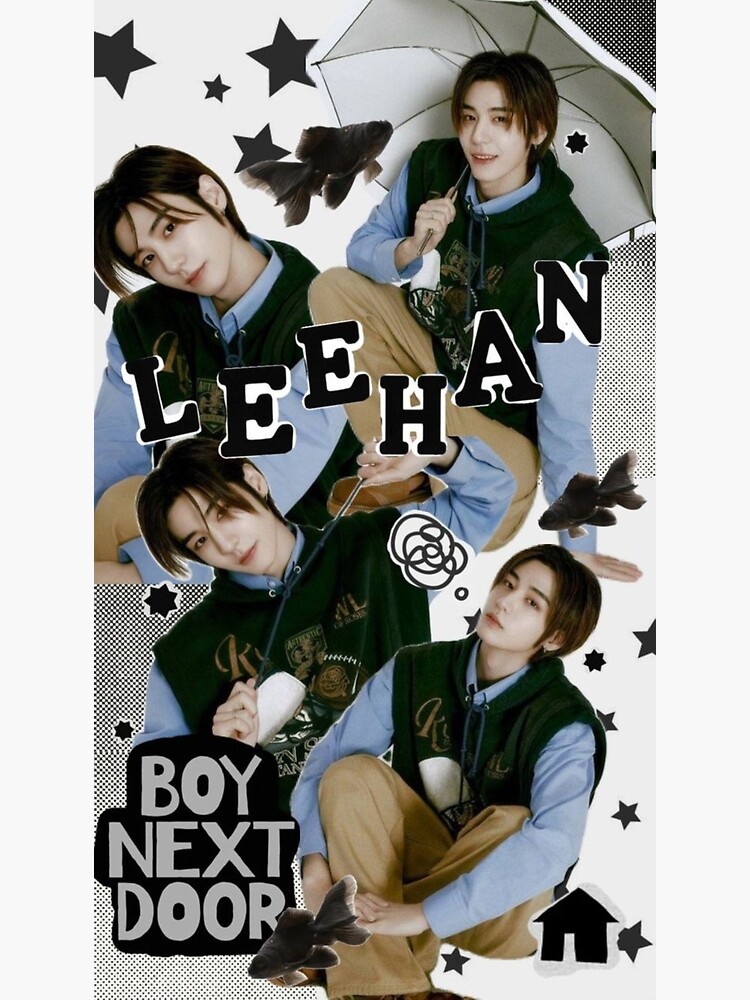 Boynextdoor BND leehan cute aesthetic collage edit | Poster