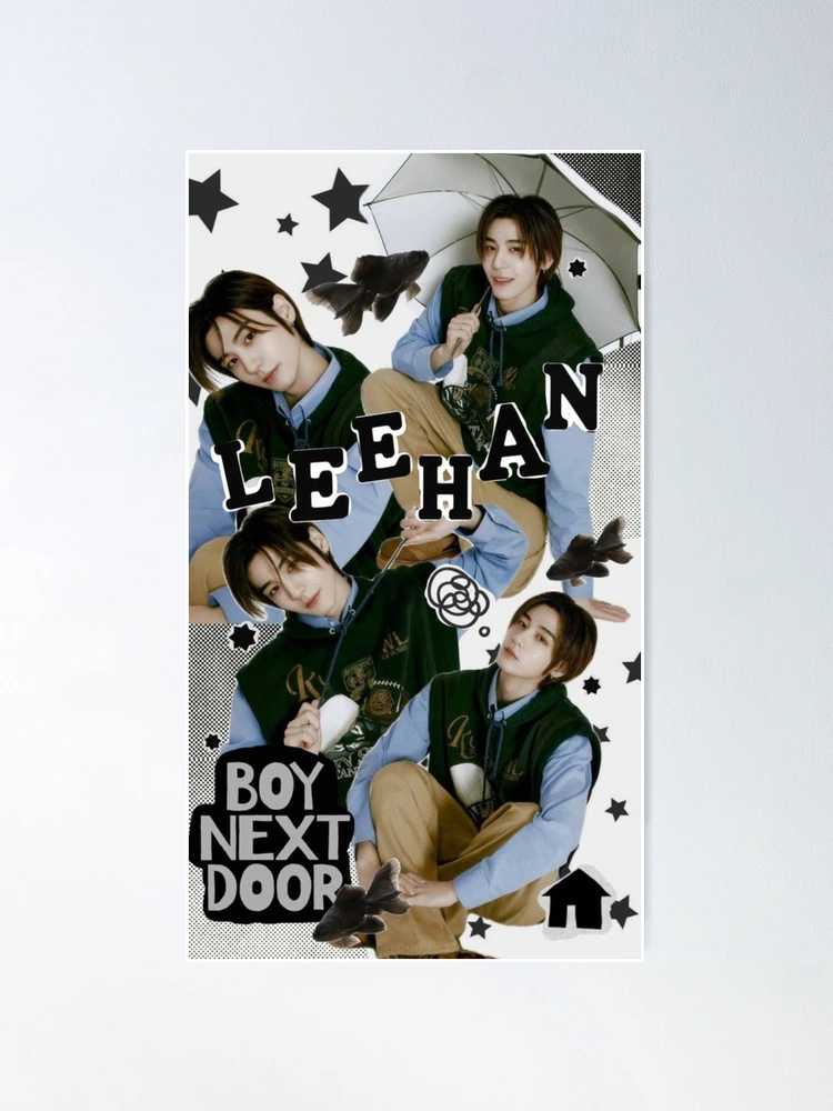 Boynextdoor BND leehan cute aesthetic collage edit | Poster