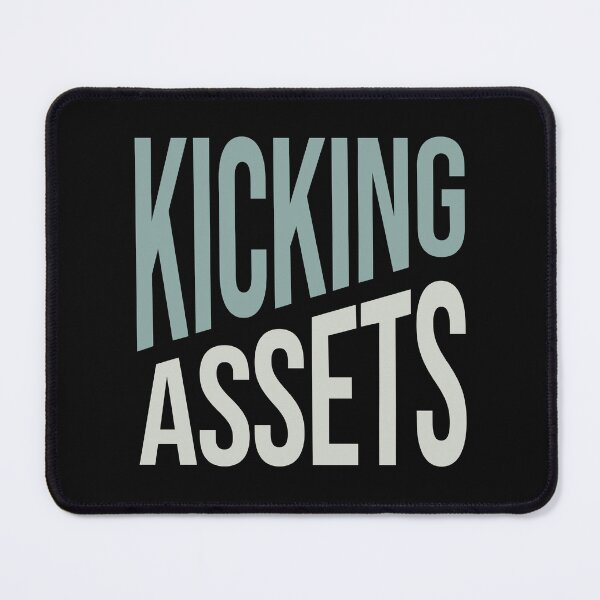 Item preview, Funny Accounting Pun Kicking Assets designed and sold by whyitsme.
