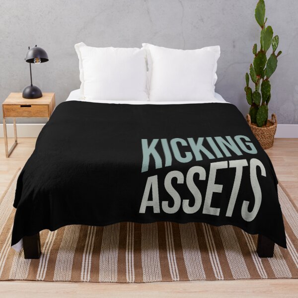 Item preview, Funny Accounting Pun Kicking Assets designed and sold by whyitsme.