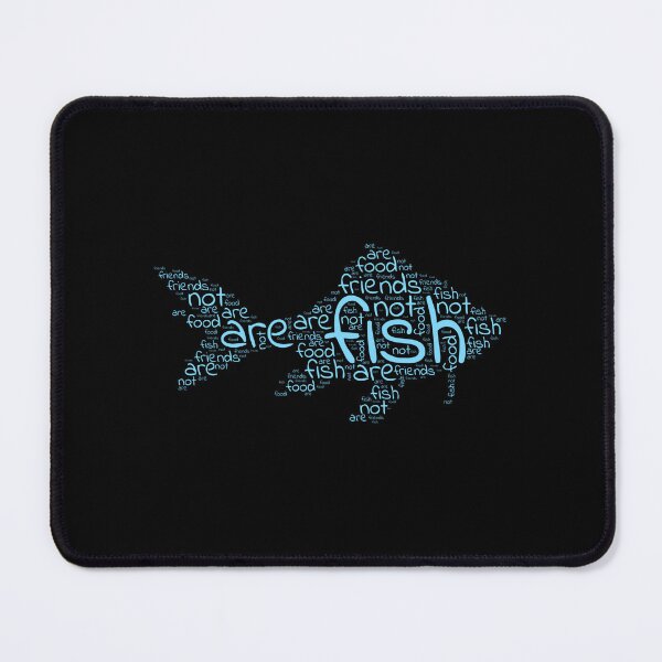 Item preview, Fish Are Friends Not Food Funny Gifts designed and sold by predoks.