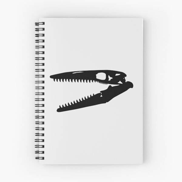 Item preview, Tylosaurus skull - black designed and sold by Skeleton Crew.