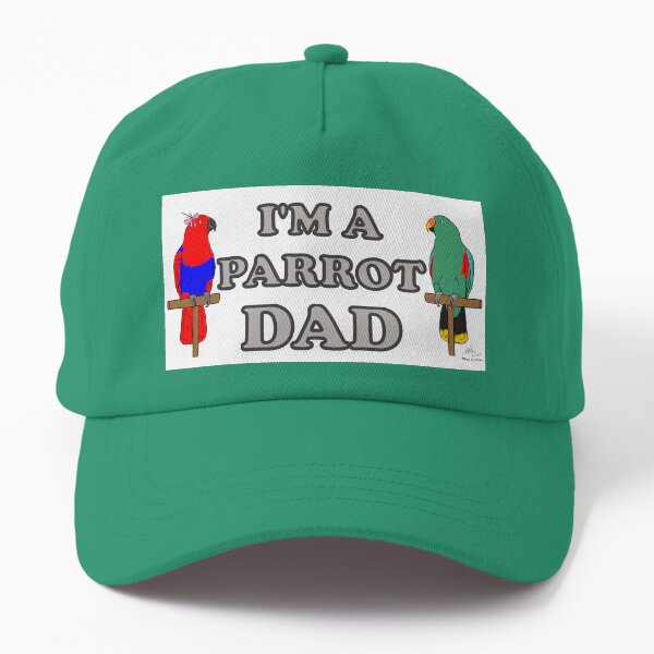 Vista previa del artículo con la obra «¡Soy un papá loro! - Eclectus Masculino y Femenino», diseñado y vendido por Laughing Parrot Studio.