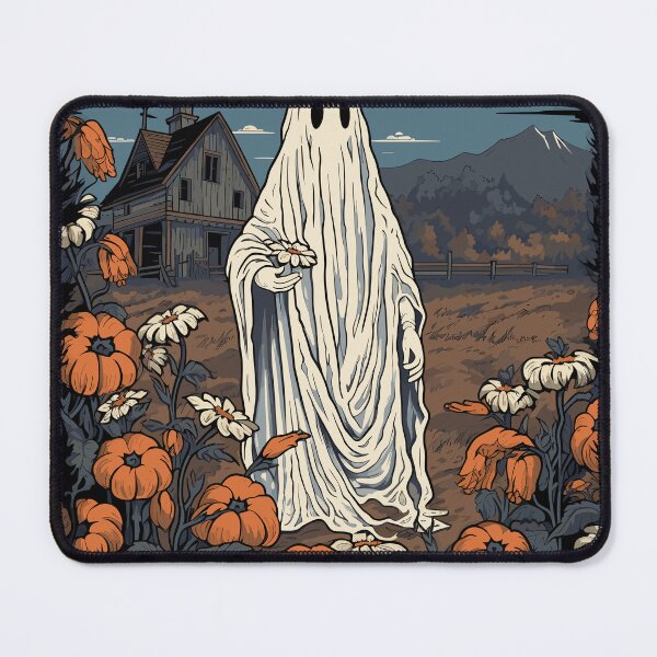 Item preview, Halloween Flower Ghost designed and sold by ddretrobot.