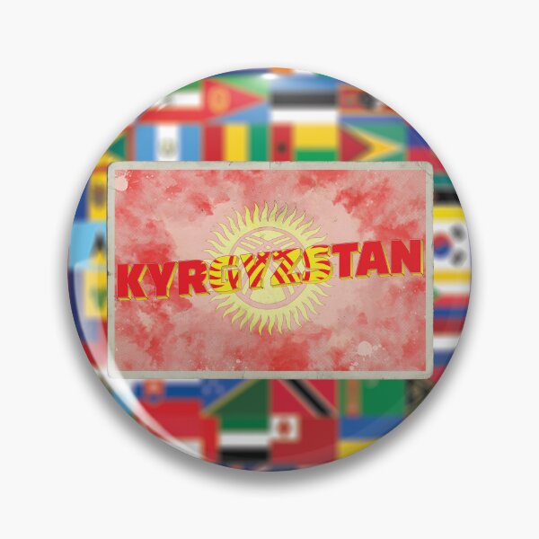 Item preview, Kyrgyzstan Vintage style retro souvenir designed and sold by DeveloperProp0.