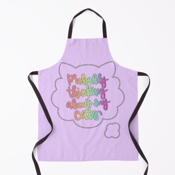 Item preview, Probably Thinking About My Cats designed and sold by SeattleHippo.