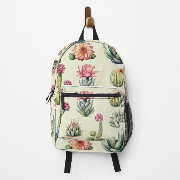Item preview, Cute Cacti Flowers Pattern designed and sold by HappyLifeCreate.