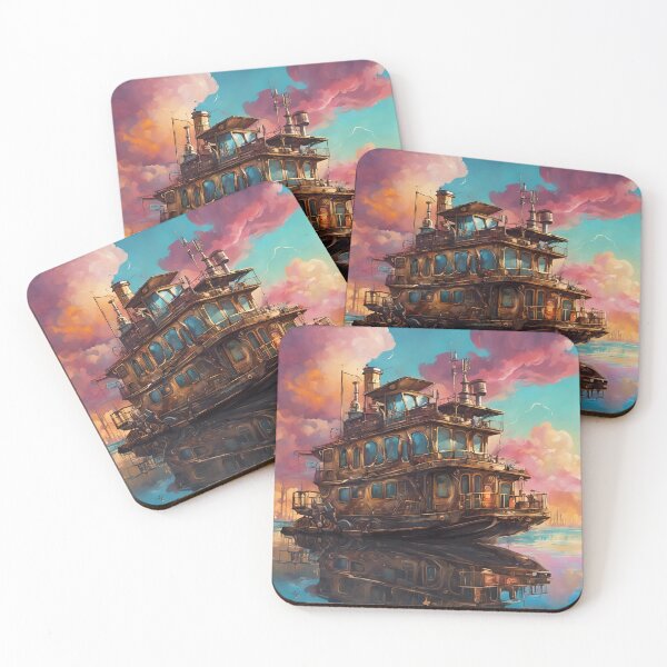 Item preview, Steampunk Houseboat designed and sold by Angelandspot.