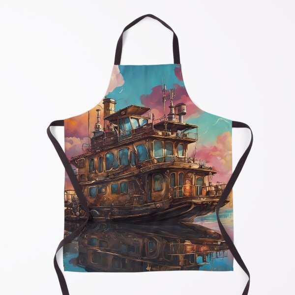 Item preview, Steampunk Houseboat designed and sold by Angelandspot.