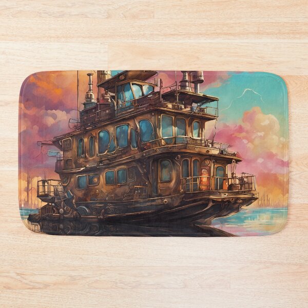 Item preview, Steampunk Houseboat designed and sold by Angelandspot.