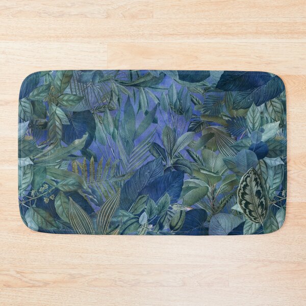 Item preview, Tropical Jungle Vibe Blue Green designed and sold by artsandsoul.