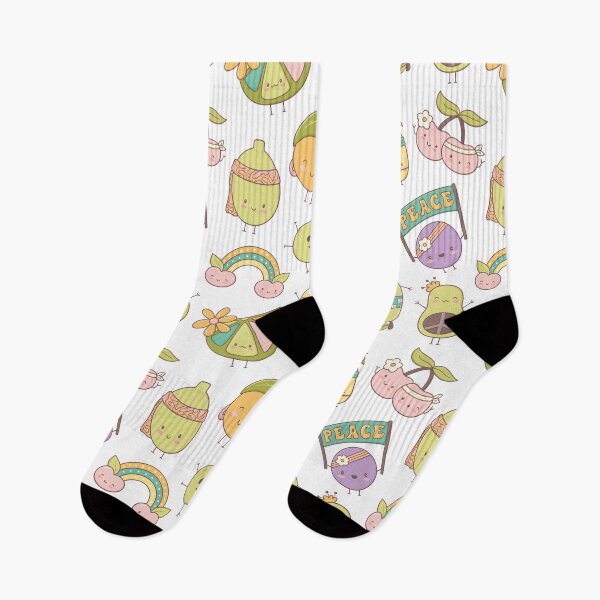 Item preview, Hippie Fruits Pattern designed and sold by TakaTatu.