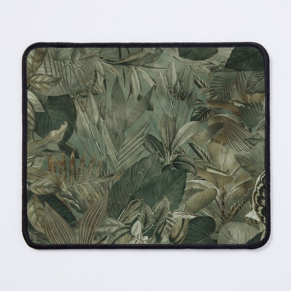 Item preview, Tropical Jungle Vibe Olive Green designed and sold by artsandsoul.