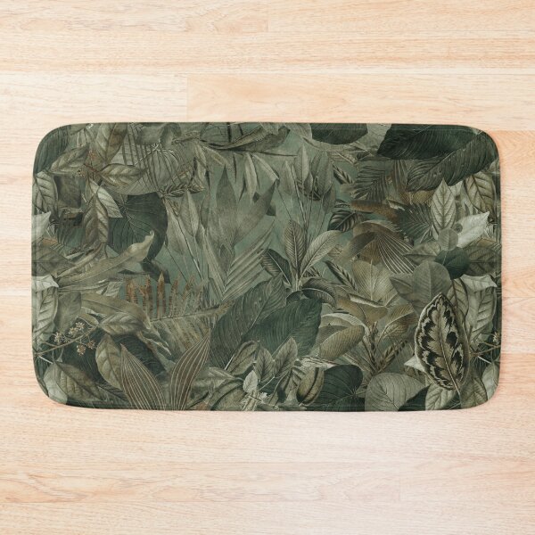 Item preview, Tropical Jungle Vibe Olive Green designed and sold by artsandsoul.