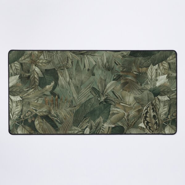 Item preview, Tropical Jungle Vibe Olive Green designed and sold by artsandsoul.